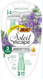 BIC Bic Soleil Escape 3 varsiterä lavender & ecalyptus 3kpl POISTUU