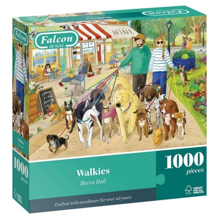 Falcon Walkies 1000 palaa Nostalginen 1000 palan palapeli. Falcon Walkies 1000 palaa Nostalginen 1000 palan palapeli.