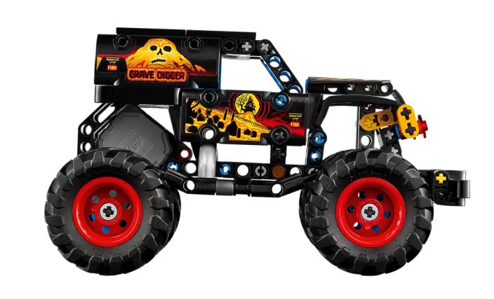 Monster Jam Grave Digger tuli ja jää 42219 tuotekuva 2 Monster Jam Grave Digger tuli ja jää 42219 tuotekuva 2