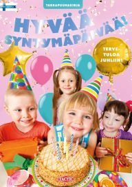 Tactic Hyvää syntymäpäivää! tarrapuuhakirja 58960