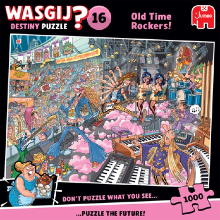 Wasgij Destiny 16 Old time rockers 1000p JU119802242 929-1200 Wasgij Destiny 16 Old time rockers 1000p JU119802242 929-1200