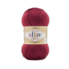 Alize Diva 326 viininpunainen 100g