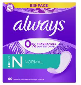 Always pikkuhousunsuoja normal 60kpl