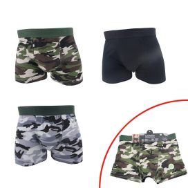 Miesten bokserit 3-pack camo lajitelma 88.00033.99/88.00033.98