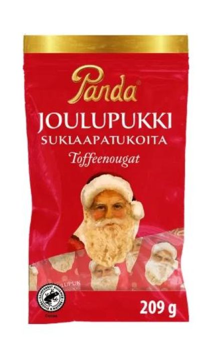 Panda Joulupukki suklaapatukka 209g 901-327 Panda Joulupukki suklaapatukka 209g 901-327