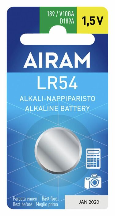 Airam nappiparisto 189/LR54 8714006 917-367