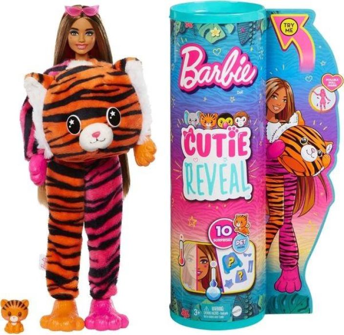 Barbie cutie reveal jungle friends HKP97 00523003 tuotekuva 1