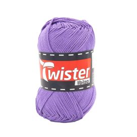 Twister Ibiza puuvillalanka 43 flieder 50g