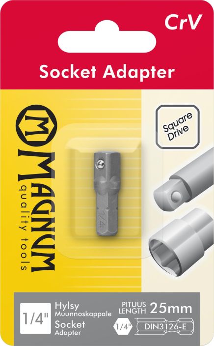 Muunnoskappale Bits-1/4&quot; 25mm 17425 980-1428