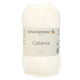 Schachenmayr Catania puuvillalanka 105 natur 50g 9801210-00105