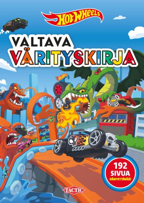 Hot Wheels valtava varityskirja 60833 926-1993 Hot Wheels valtava varityskirja 60833 926-1993