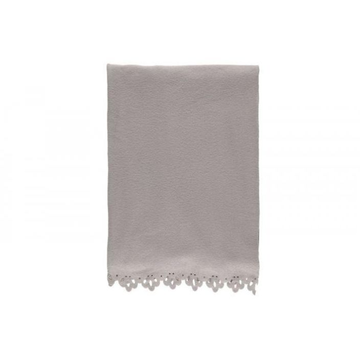 4Living Fleecehuopa Polaire 114x140cm harmaa 617290 tuotekuva 1