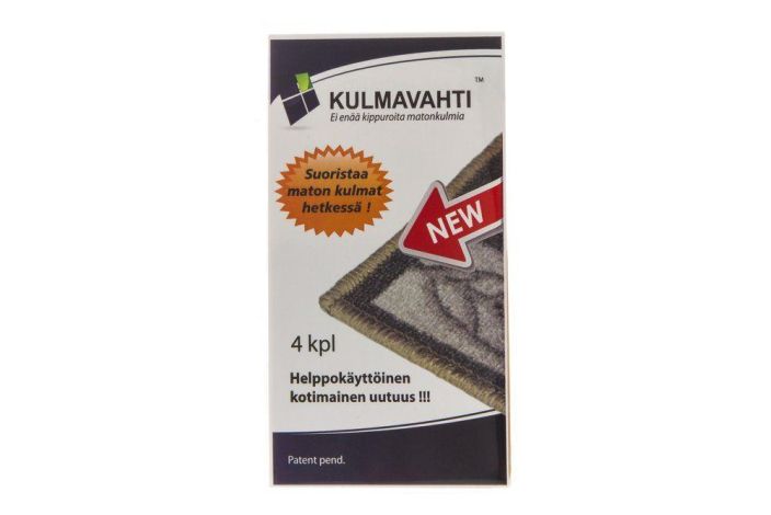 Kulmavahti mattoon 4kpl 270898 924-970