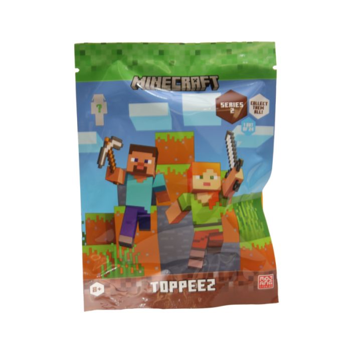 Minecraft 3D 6 cm hahmo 1 kpl yllatyspakkaus Suositun Minecraft-videopelin 6 cm hahmo yllatyspakkauksessa. Saatavilla Minecraft 3D 6 cm hahmo 1 kpl yllatyspakkaus Suositun Minecraft-videopelin 6 cm hahmo yllatyspakkauksessa. Saatavilla