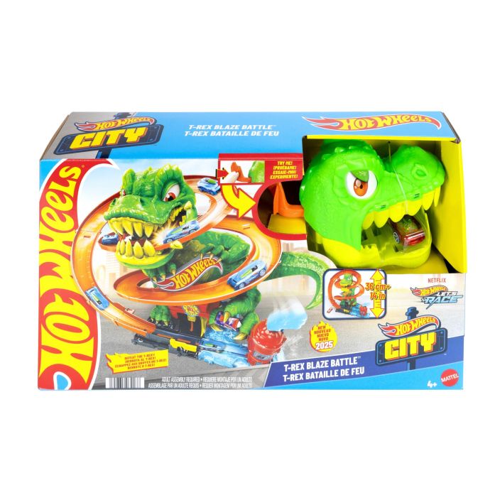 Hot Wheels City T-Rex Paloasema 02025007 926-7527