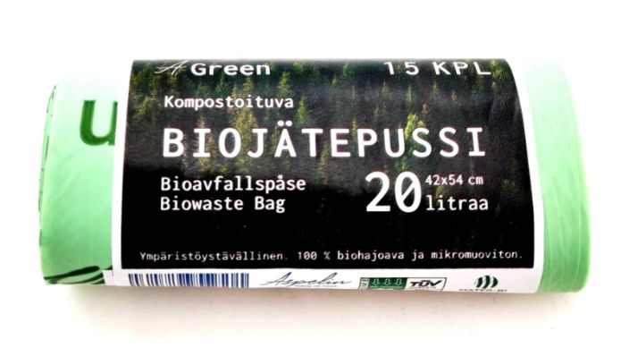 A.Green Biopussi 20L 15kpl A.Green Biopussi 20L 15kpl