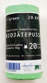 A.Green Sangallinen Biopussi 20L 20kpl