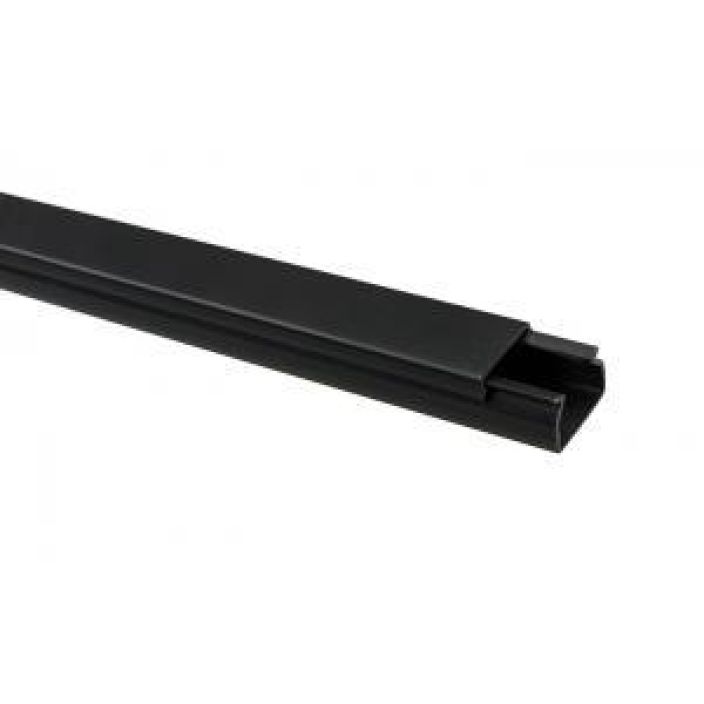 Asennuskanava 10x15x2000mm tarralla musta 71528A-N 936-1705
