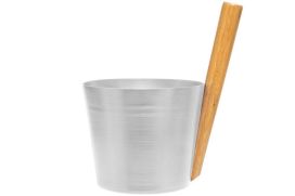 Rento saunakiulu natural alumiini/tumma bambu 