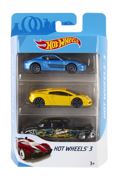 Hot wheels autolajitelma 3kpl K5904 02016003 tuotekuva 1