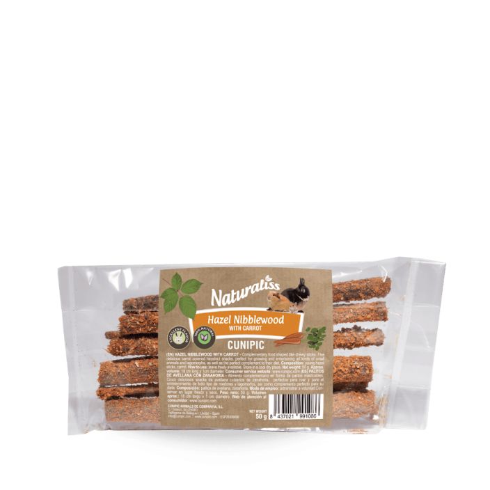Hazel Nibblewood with Carrot 50g Hazel Nibblewood with Carrot 50g