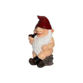 4Living 4Living Puutarhatonttu Piippu kädessä 645519