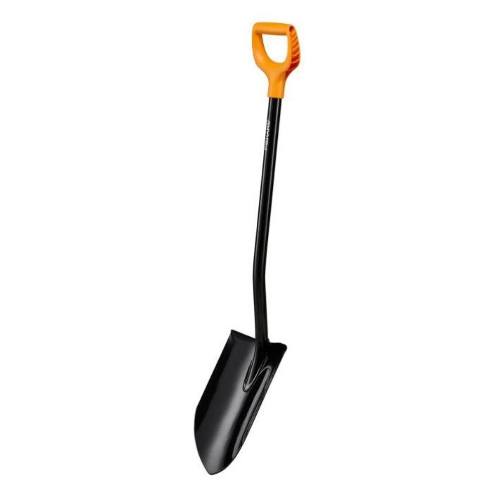 Fiskars Ergocomfort pistolapio XL-kokoisella teralla varustettu Fiskars Solid+™ -lapio sopii joka puutarhaan ja erityisesti