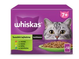 Whiskas Whiskas 7+ suosikit lajitelma 12x85g 448932