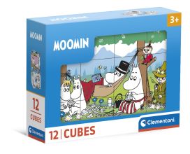 Clementoni Clementoni Muumi kuutiopalapeli 12 osaa 51025014