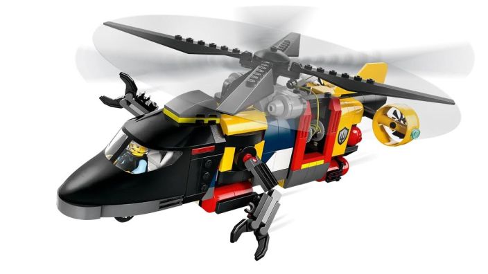 3in1 Helikopteri paloauto sukellusvene 60462 tuotekuva 5