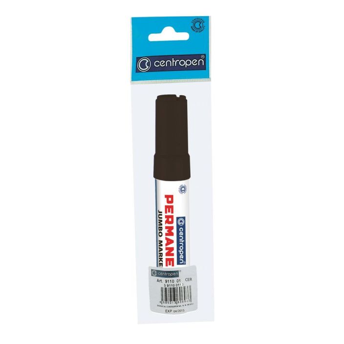 Huopakyna Markeri Jumbo Centropen musta 100599 903-331