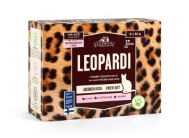 Dagsmark Dagsmark LEOPARDI kanaa&nautaa kastikkeessa 8x80g 140011