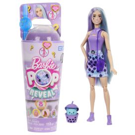 Barbie pop reveal boba - Taro Milk