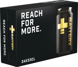 Battery energiajuoma regular 330ml 24-pack