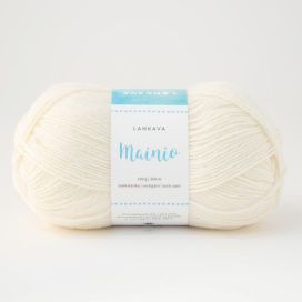 Lankava Mainio sukkalanka 651 Lumi 100g