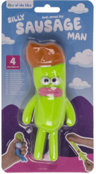 Stressilelu Silly sausage Man lajit. 59/2284 Stressilelu Silly sausage Man lajit. 59/2284
