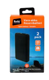 Retki Retki Vara-akku 2-pack 5V 3000mAh R7079