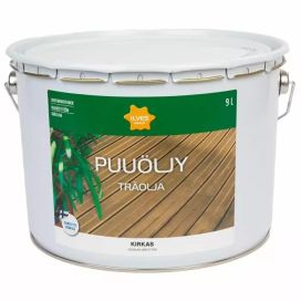 Ilves puuöljy kirkas 9L liuotinohenteinen