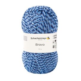 Schachenmayr Bravo neulelanka 08182 ocean mouliné 50g 9801211-08182