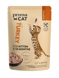 PrimaCat PC Classic kalkkuna kastik. pennuille 85g 9229