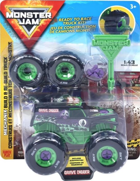 Monster Jam Mechanix 1:43 lajit. 5004400 tuotekuva 1 Monster Jam Mechanix 1:43 lajit. 5004400 tuotekuva 1