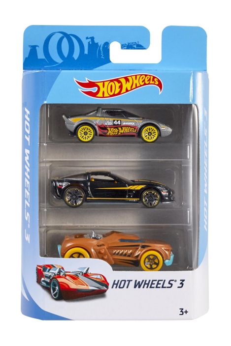 Hot wheels autolajitelma 3kpl K5904 02016003 tuotekuva 2