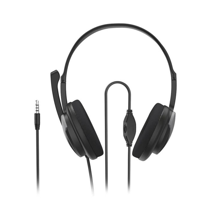 HAMA Headset PC HS-P100 139931 On-Ear HS-P100 V2 Black 998-3336
