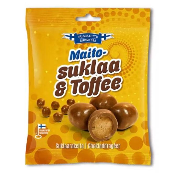 Maitosuklaa & Toffee 85g Maitosuklaa & Toffee 85g