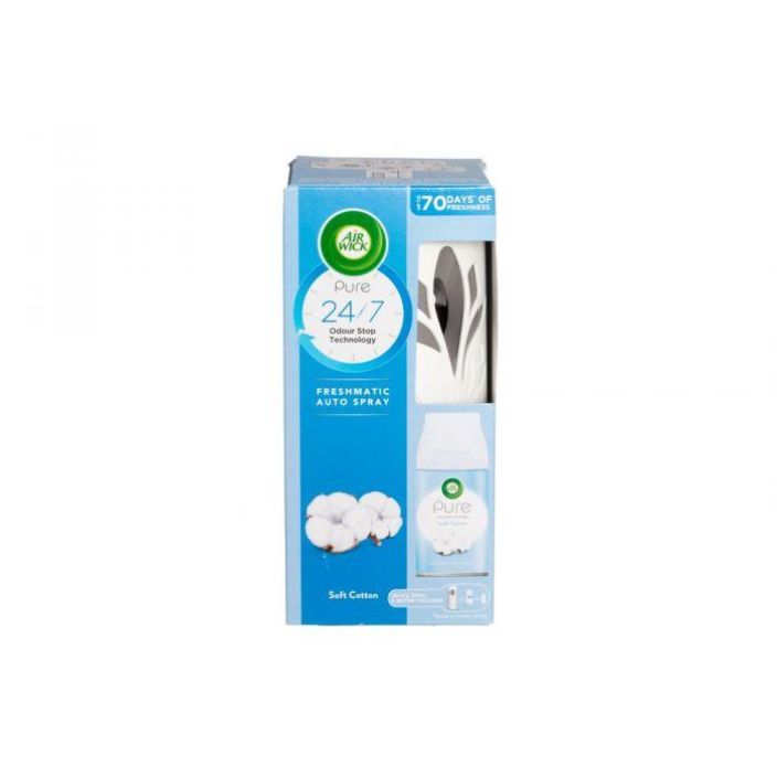 Air Wick Starterkit Pure 250ml Soft Cotton 626097 924-3414