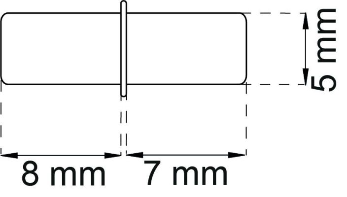 Hyllynkannatin 1763 teräs 48587K tuotekuva 1