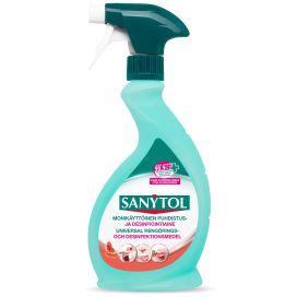 Sanytol Sanytol monikäyttöinen puhdistus- ja desinfiointiaine Greippi 500ml 3121/P1009682