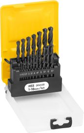 Magnum poranteräsarja HSS 1-10mm 19-osainen