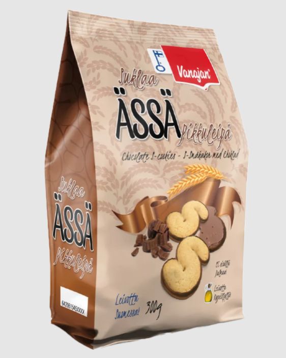 Vanajan Suklaa Assa 300g Pikkuleipa, jossa suklaa kruunaa kaiken! Suklaapohja tekee siita taydellisen Vanajan Suklaa Assa 300g Pikkuleipa, jossa suklaa kruunaa kaiken! Suklaapohja tekee siita taydellisen