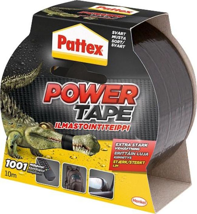 Pattex Power Tape 10m musta 1668422 938-569